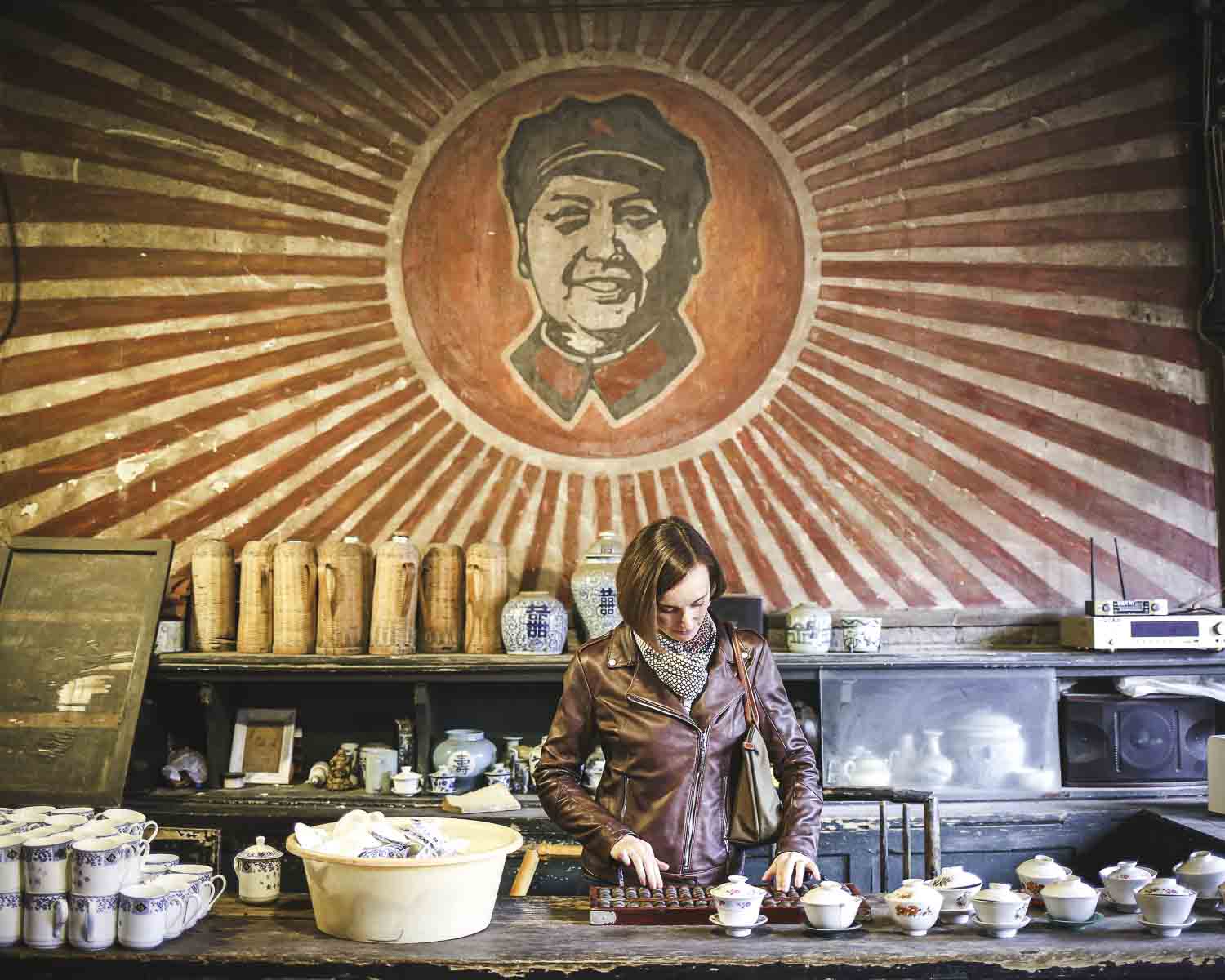 Traditional Teahouse Decoration