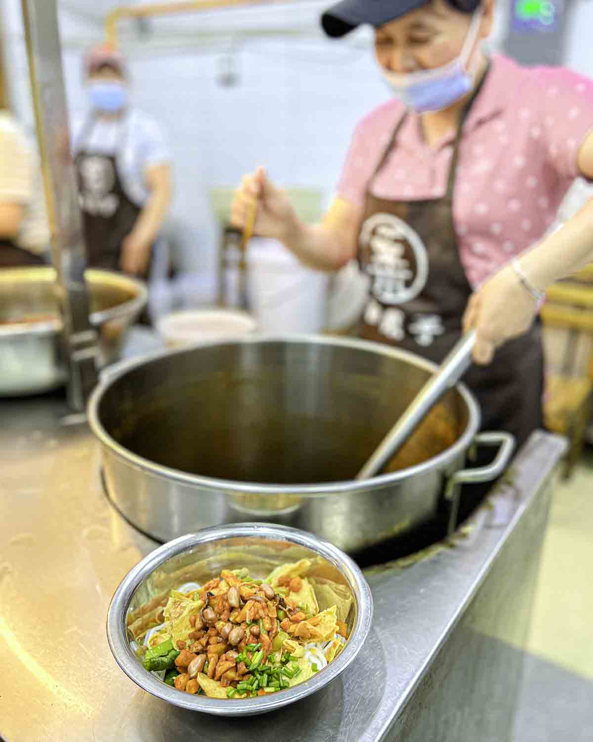 Local rice noodle vendor