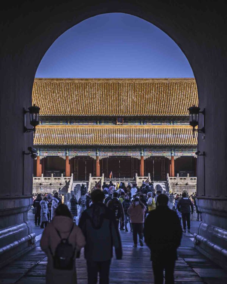 Forbidden City tunnel