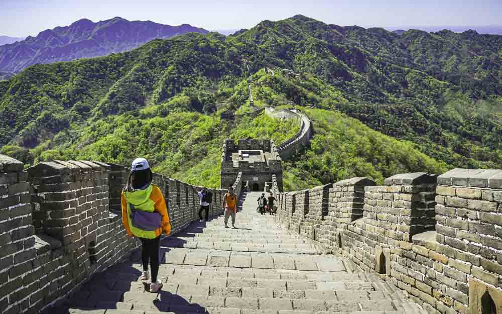 Top of the Great Wall