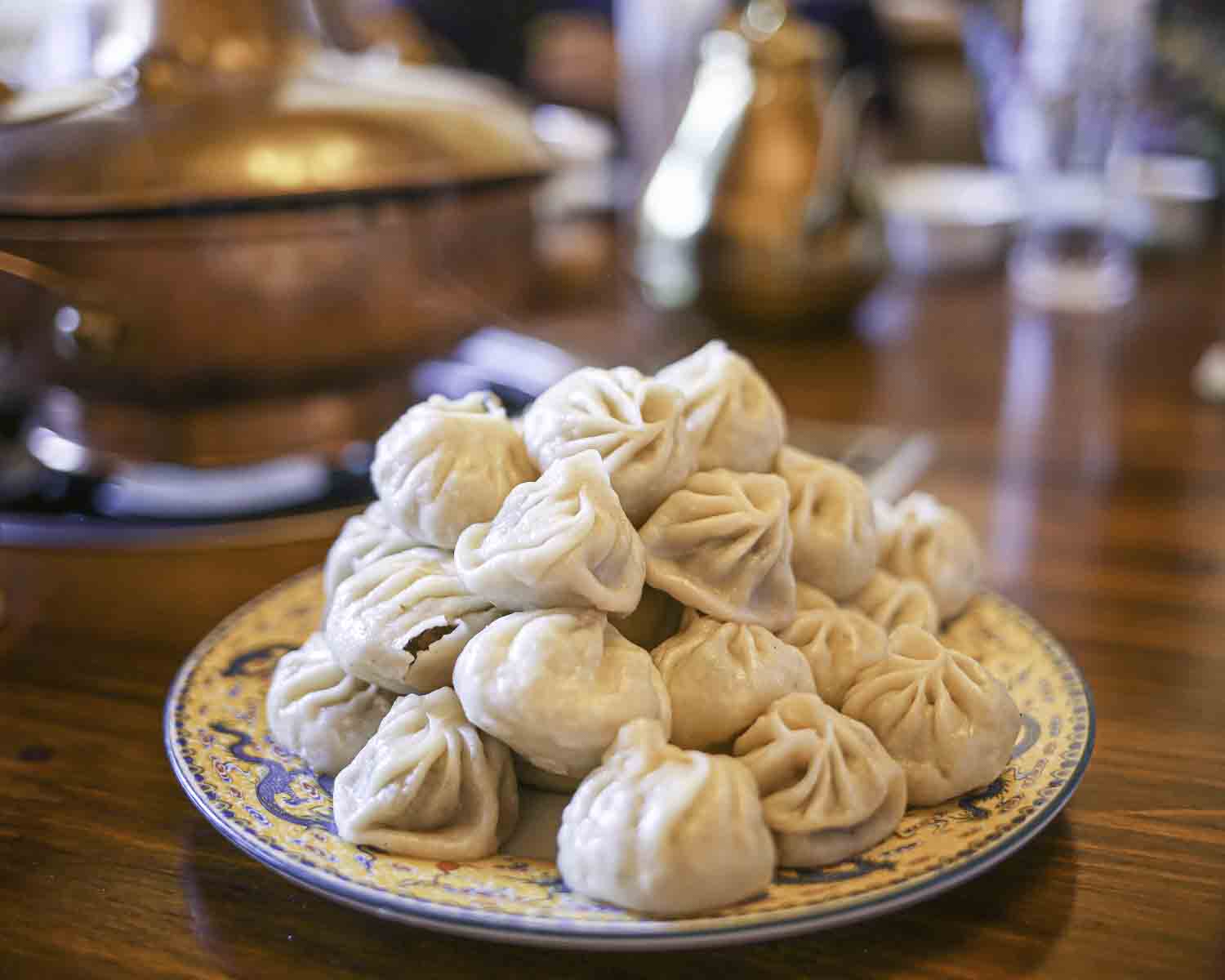 Tibetan momo dumplings