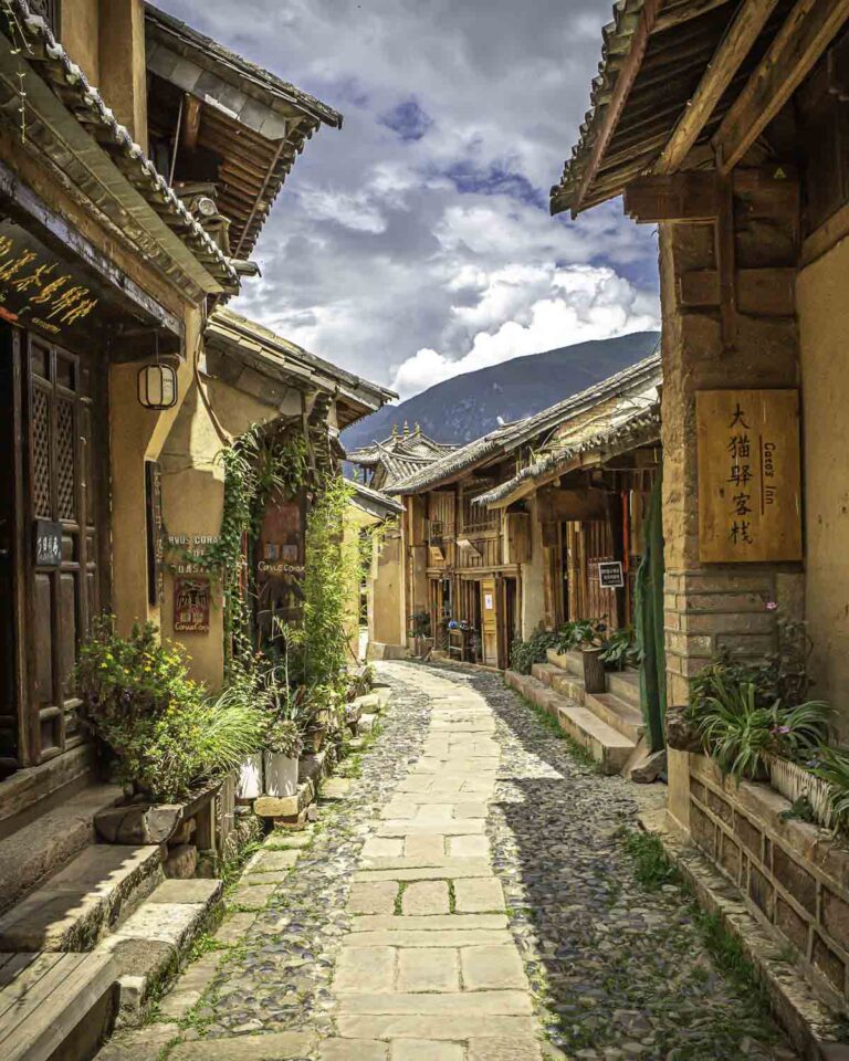 Shaxi cobblestone street