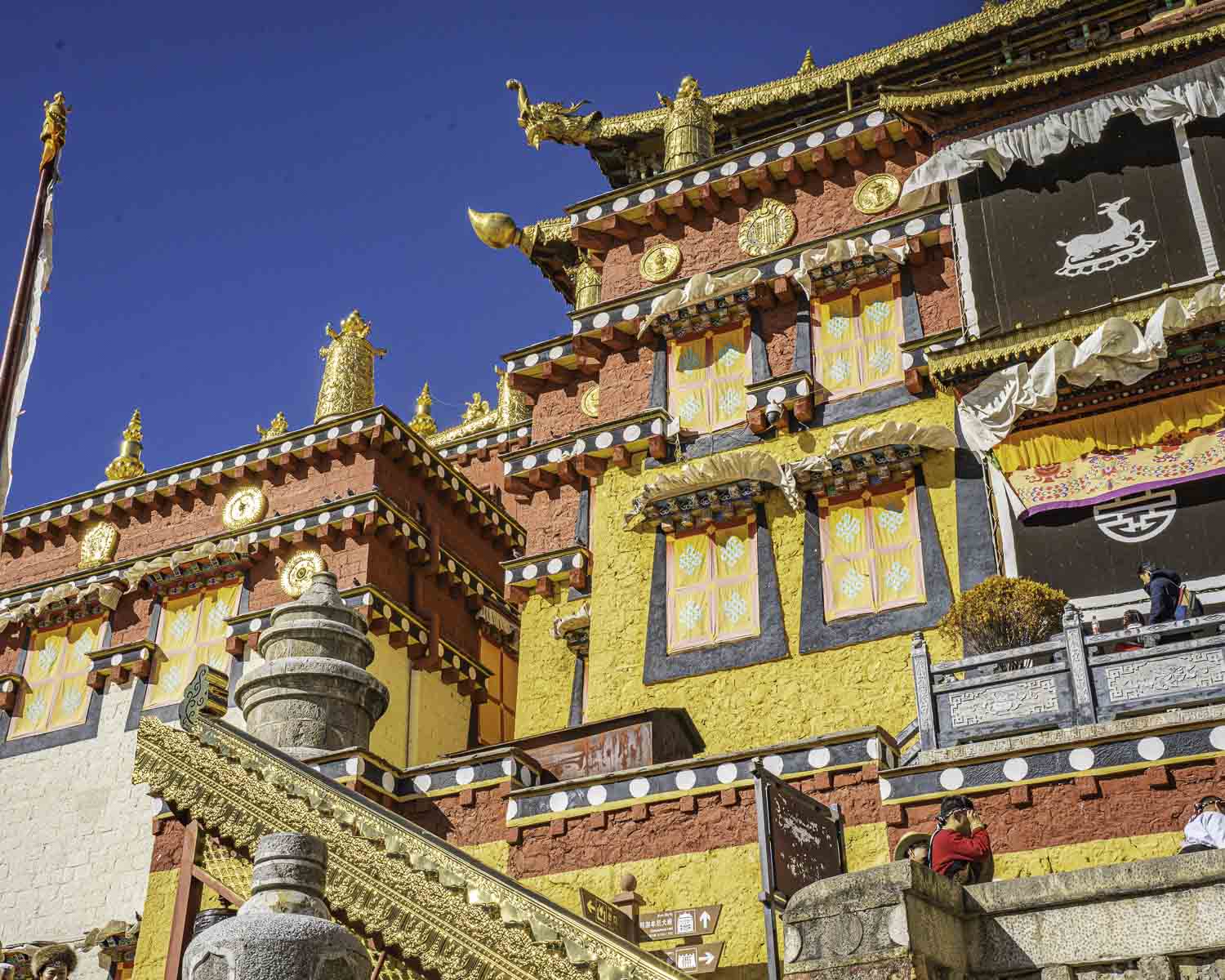 Songzanlin Monastery yellow temple