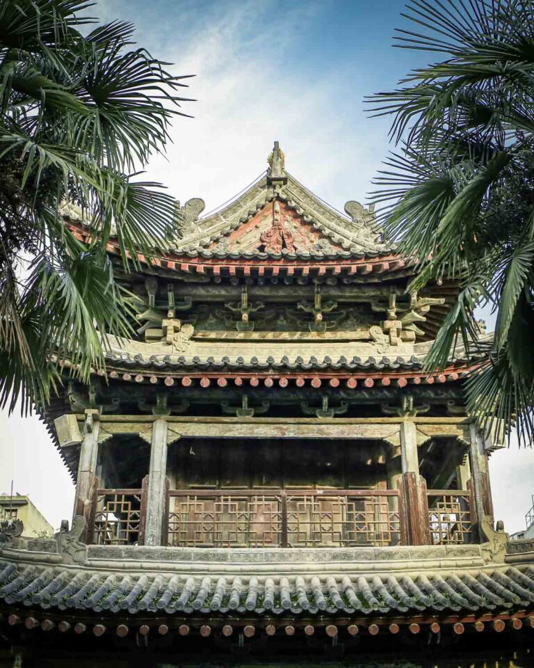 Xian Great Mosque Tower