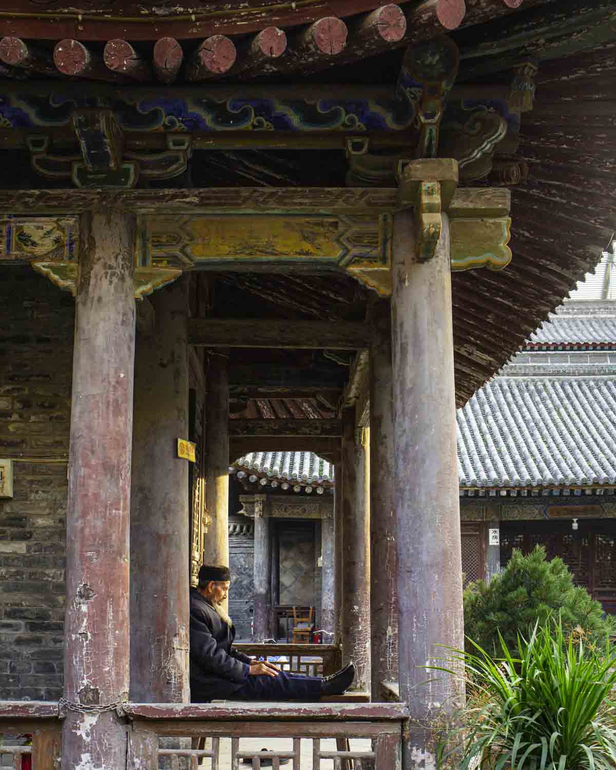 Local sitting in Great Mosque