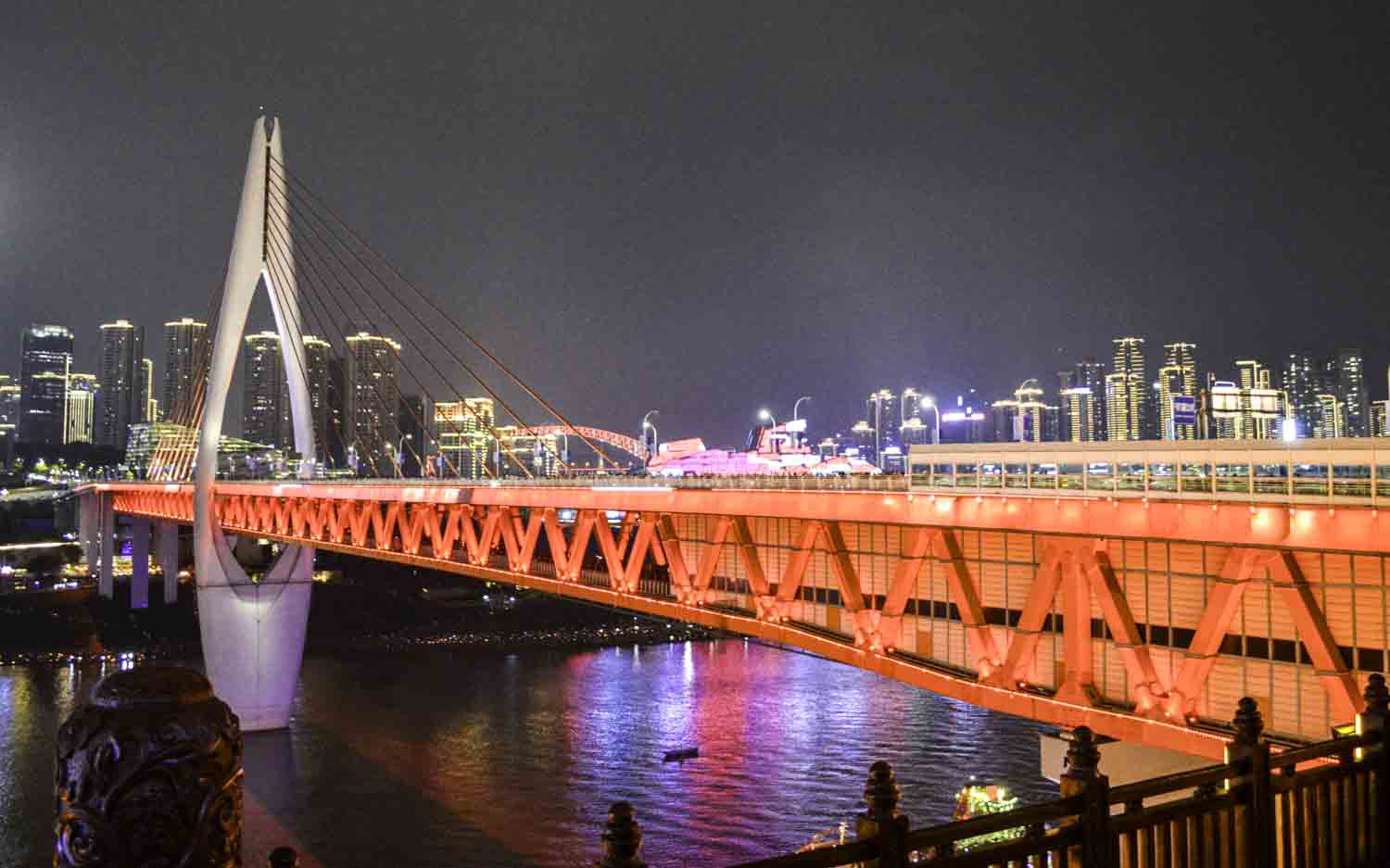 Night Bridge View