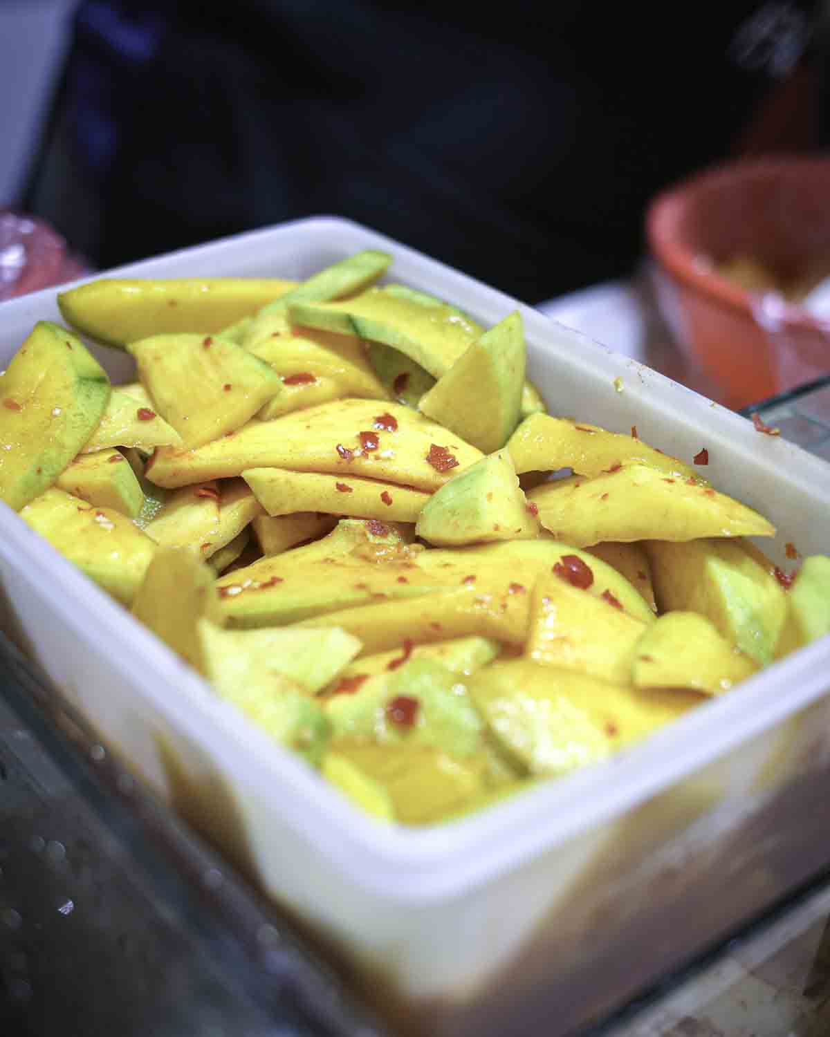 Local pickled mango