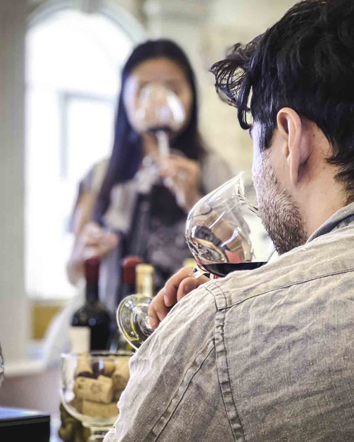 Wine tasting at Huahao