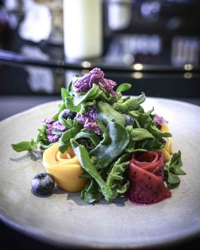 Dessert salad at Xige